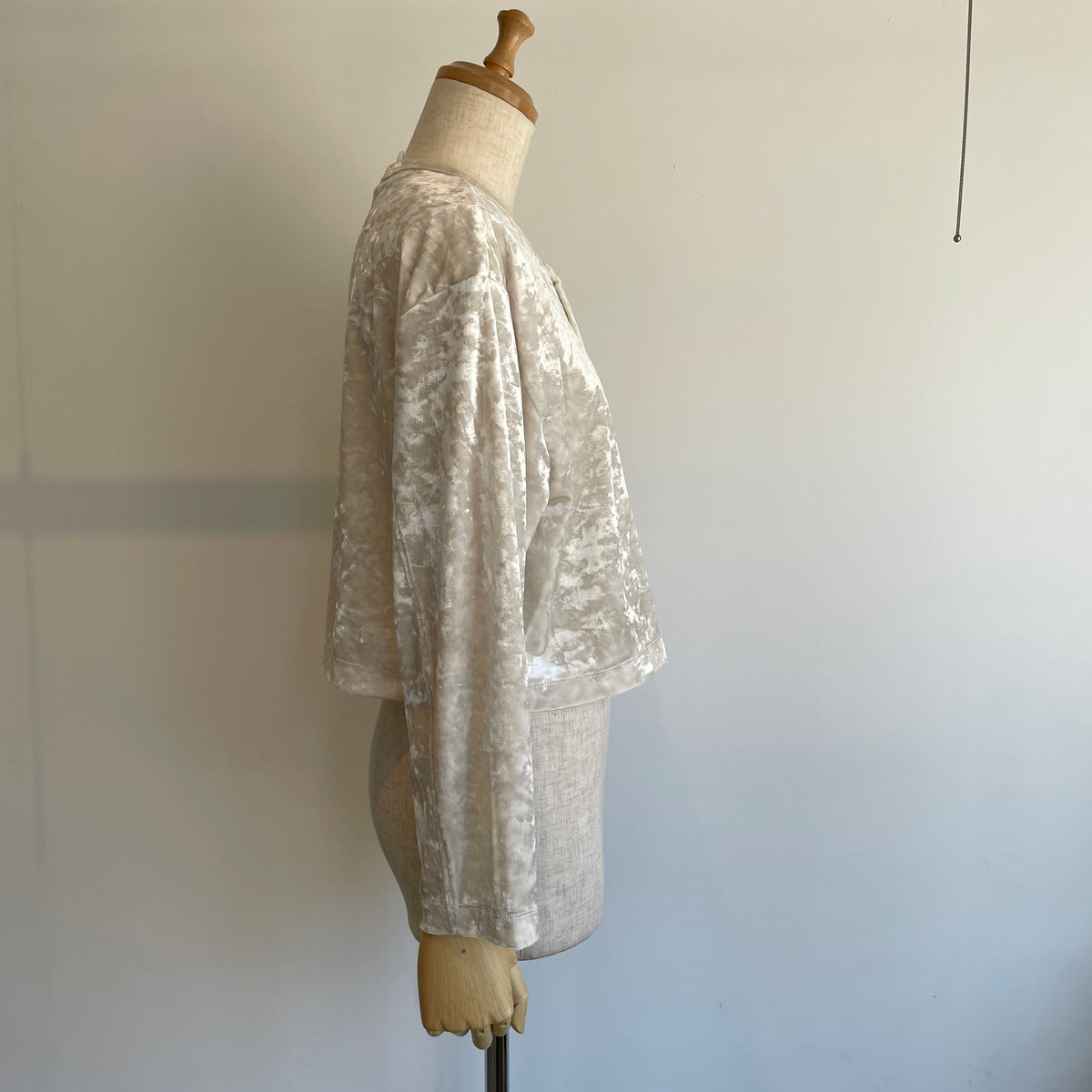 buoy buoy//recycle VELOUR SNAP カーディガン　　　2701CT011262