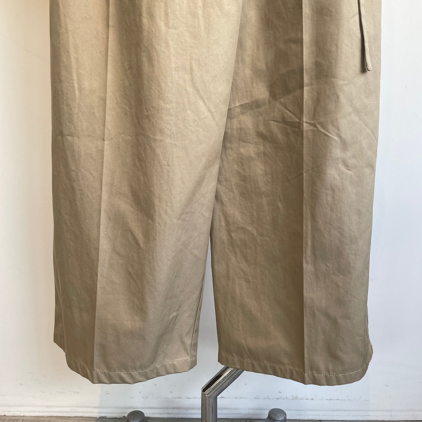 yuni//master seed Cotton chino wrap パンツ　1701PT007262
