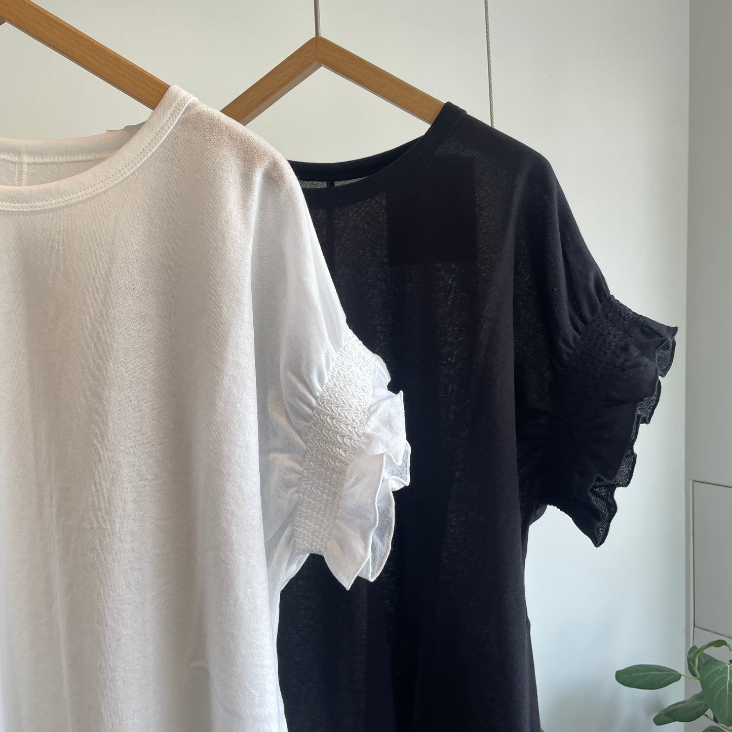 yuni//強撚C/Ny sheer gather sleeve PO  1701CT008261