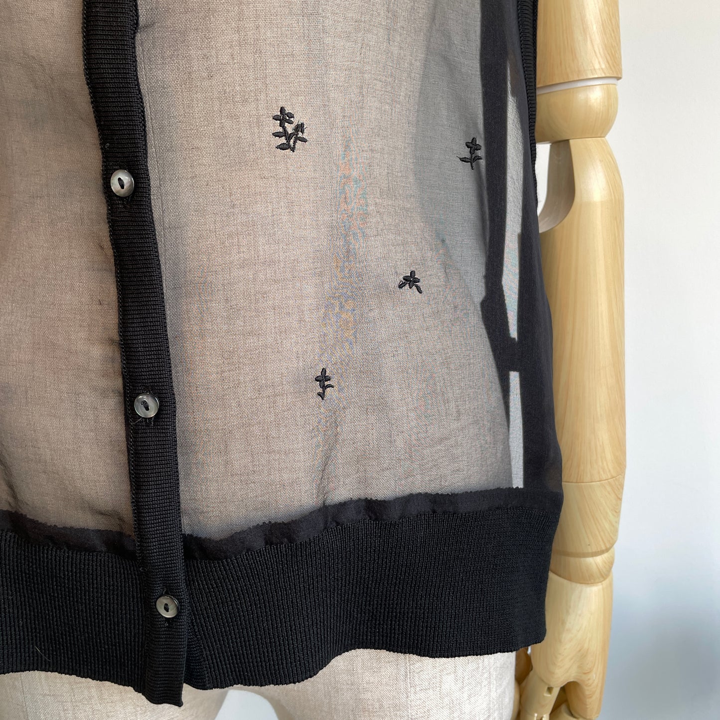 porter des boutons//Petite fleurベスト　P21-2-018