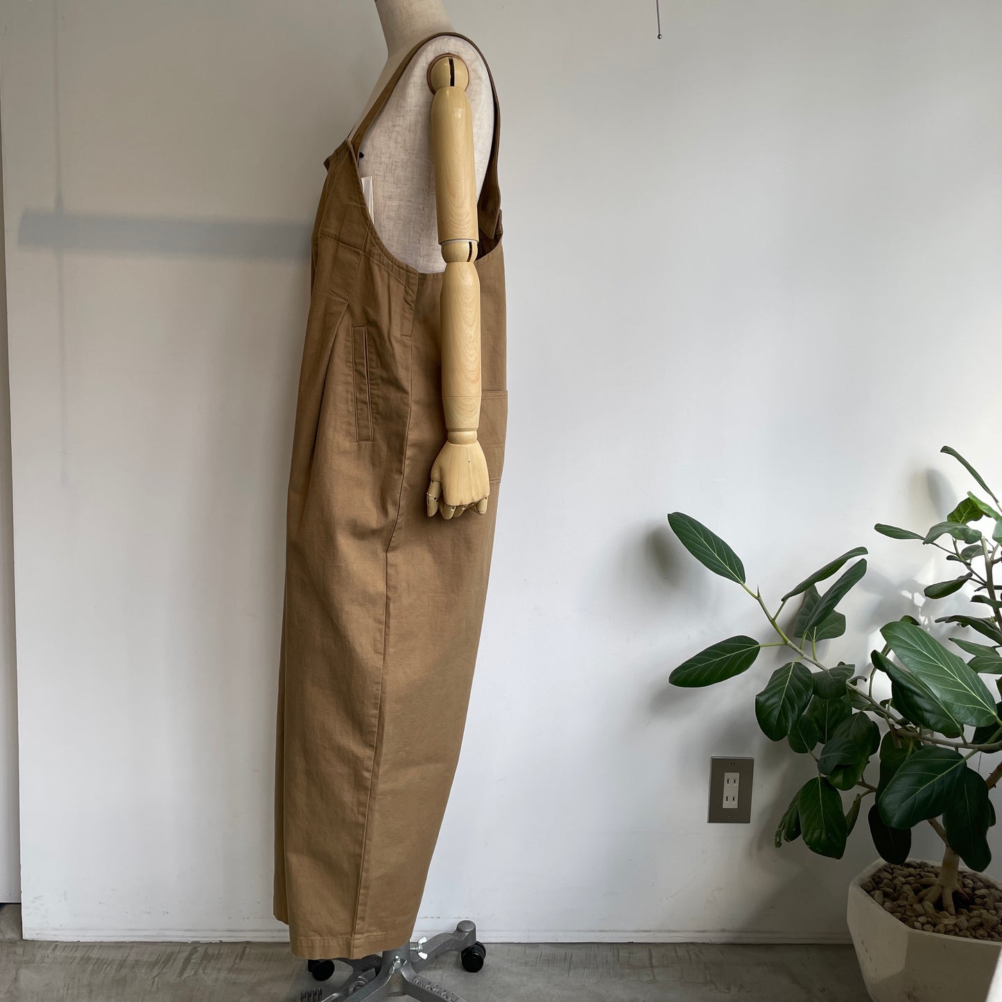 handsofcreation//organiccotton20 ／-SlubSergeサロペット　01540329