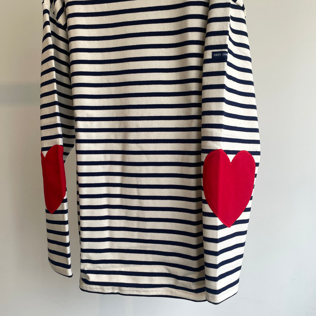SAINTJAMES//OUESSANT HEART ELBOW PATCH  26F24JC OUES.COUD