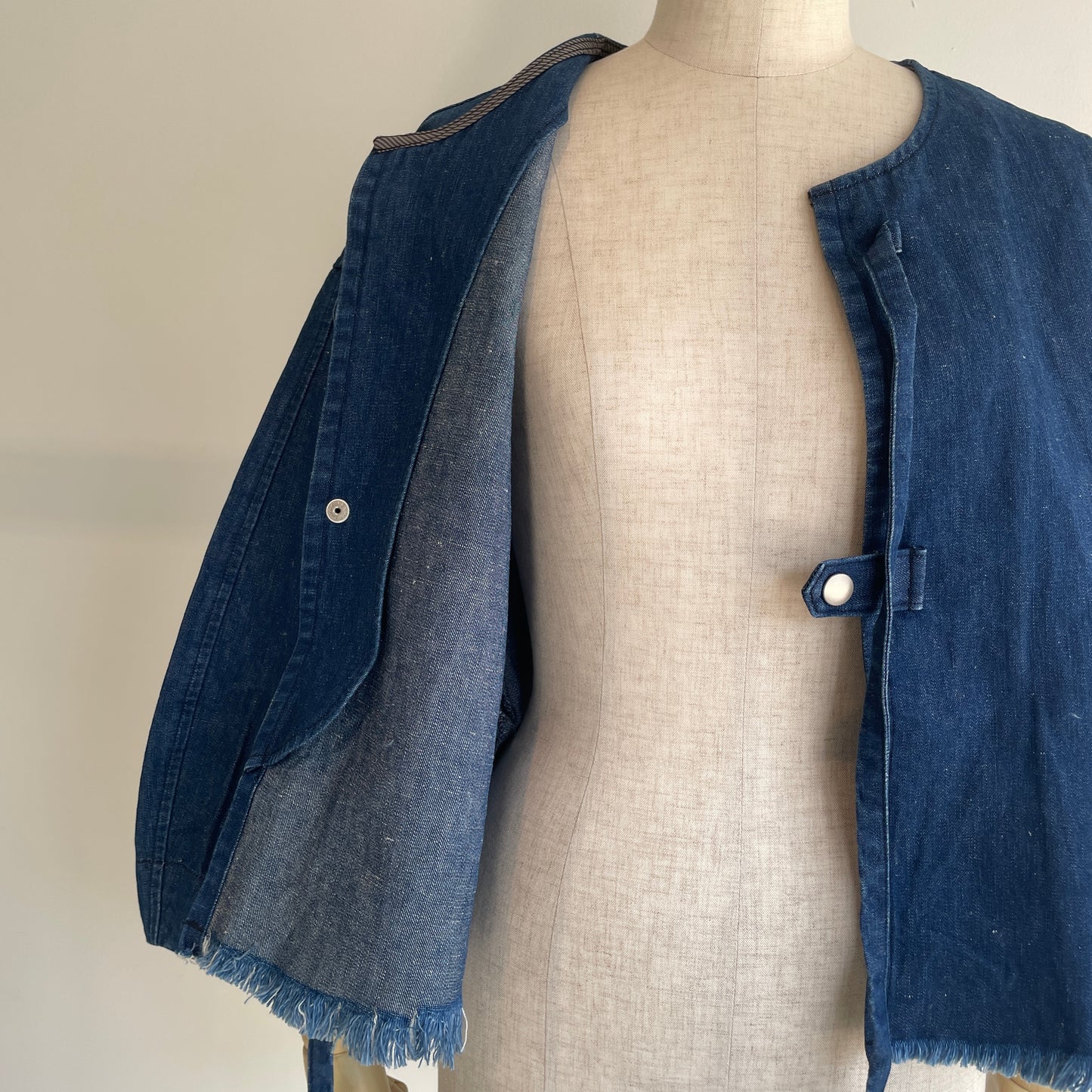 buoy buoy//C/Li DENIM SMOCK SHORT BL 2701BL005261