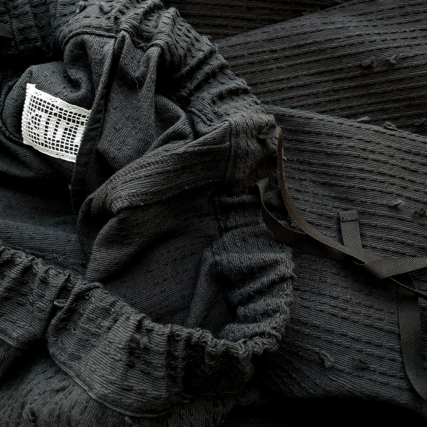 qiri//sashiko jacquard パンツ　6301PT003262