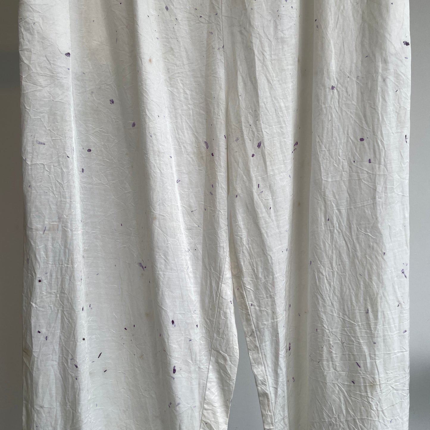 Oo // お花染イージーパンツ