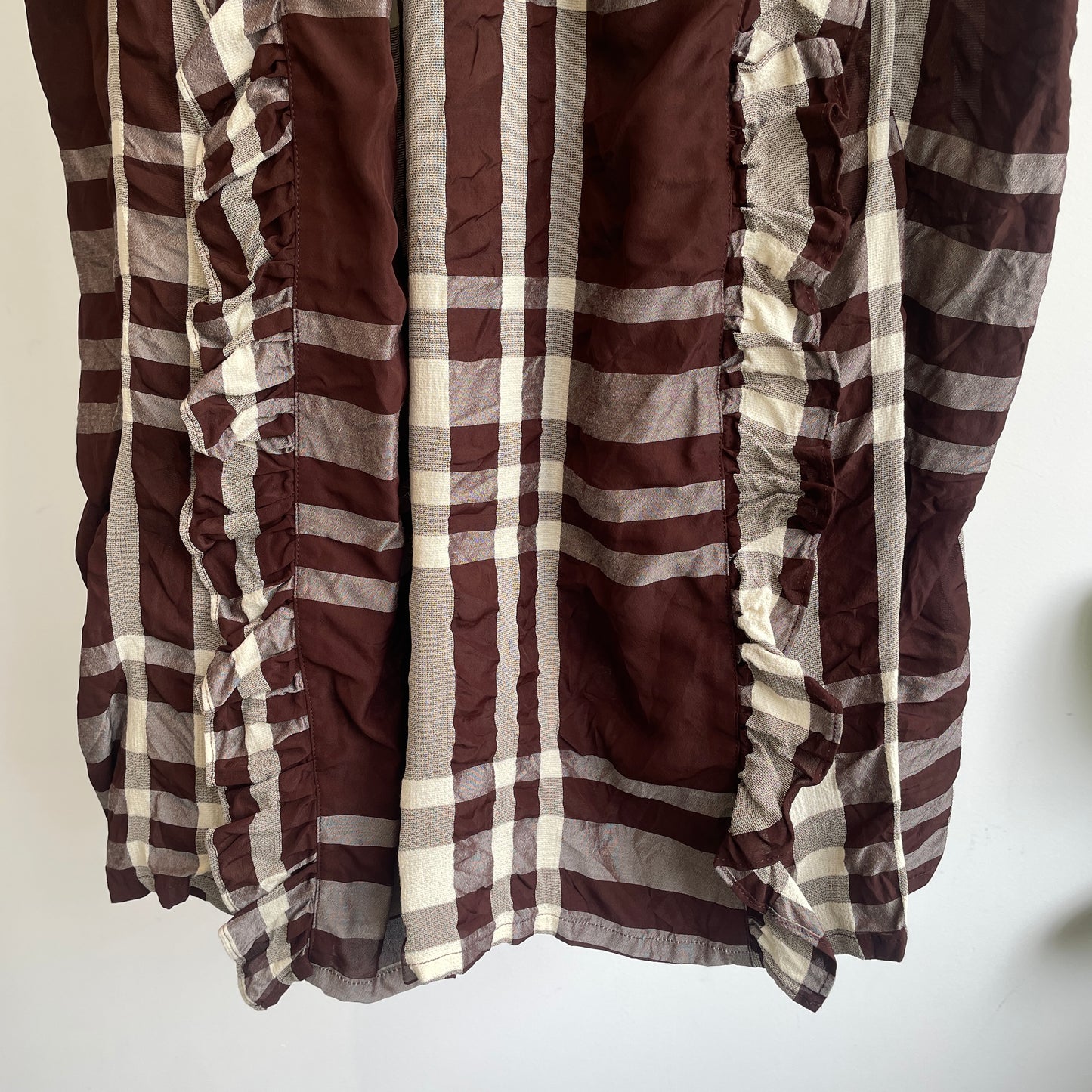 buoy buoy//Last Summer CHECK FRILL SK 2701SK004261