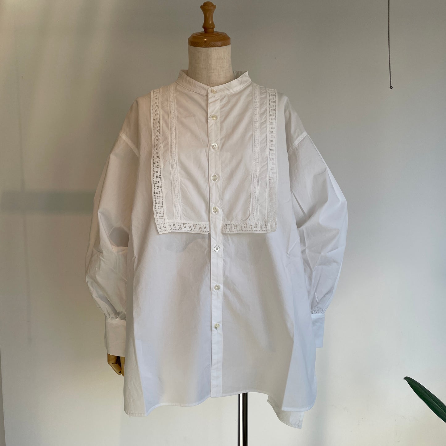 universaltissu//ナチュラルタイプライターイタリアンフィレレースヨークSH   US260SH036