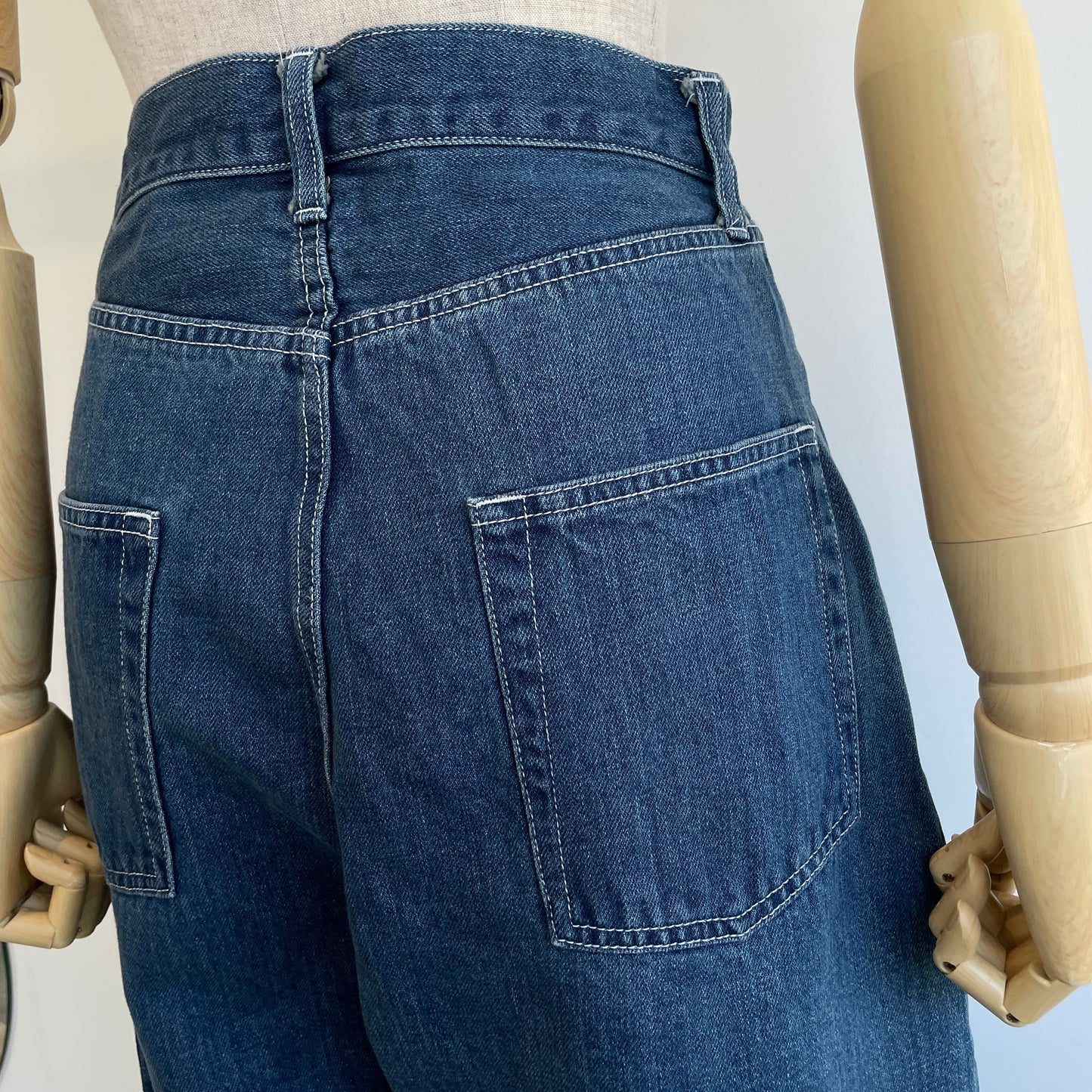 handsofcreation//C/Liデニムセルビッチテーパード5PKT パンツ　02440313