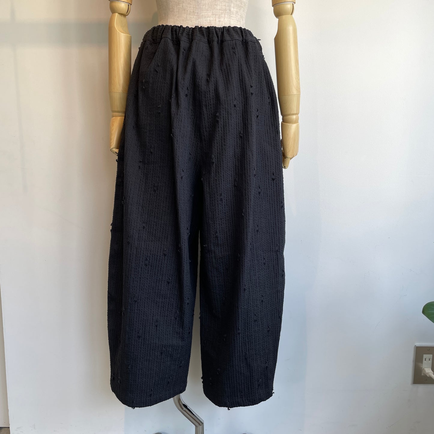 qiri//sashiko jacquard パンツ　6301PT003262
