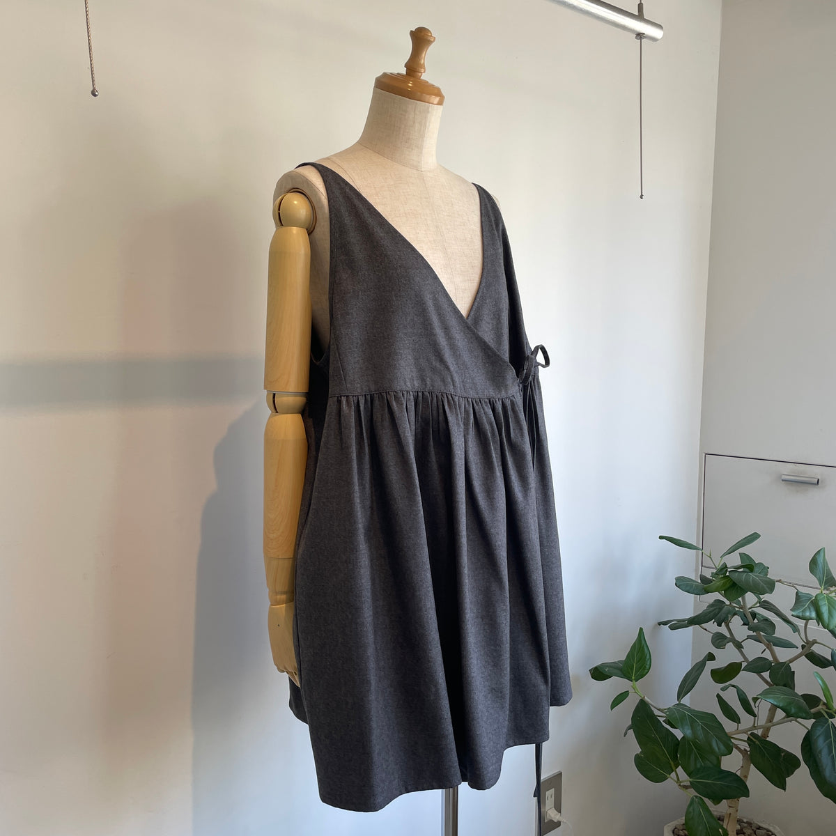 yuni//washable wool cachecoeur ブラウス 1701BL026262