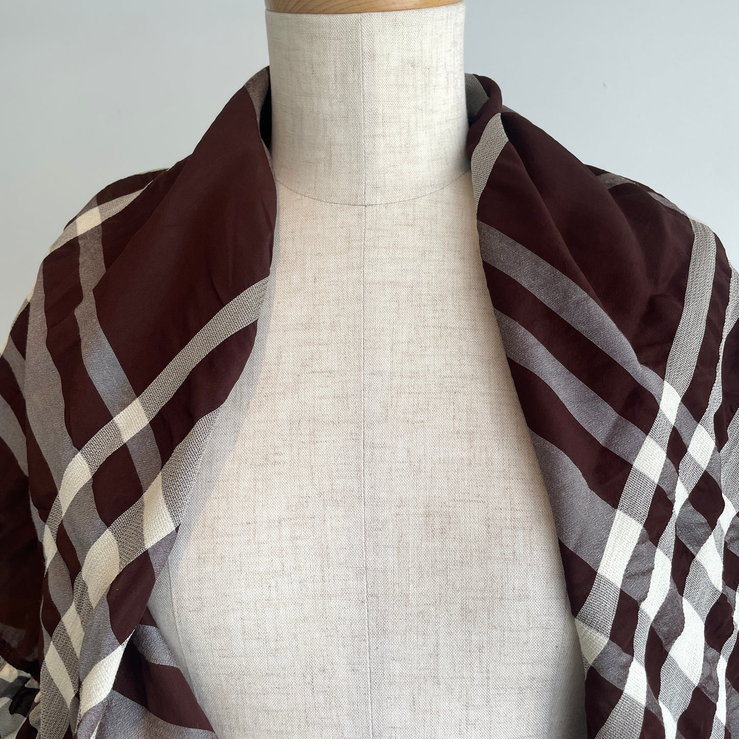buoy buoy//Last Summer CHECK SCARF 2701MF002261