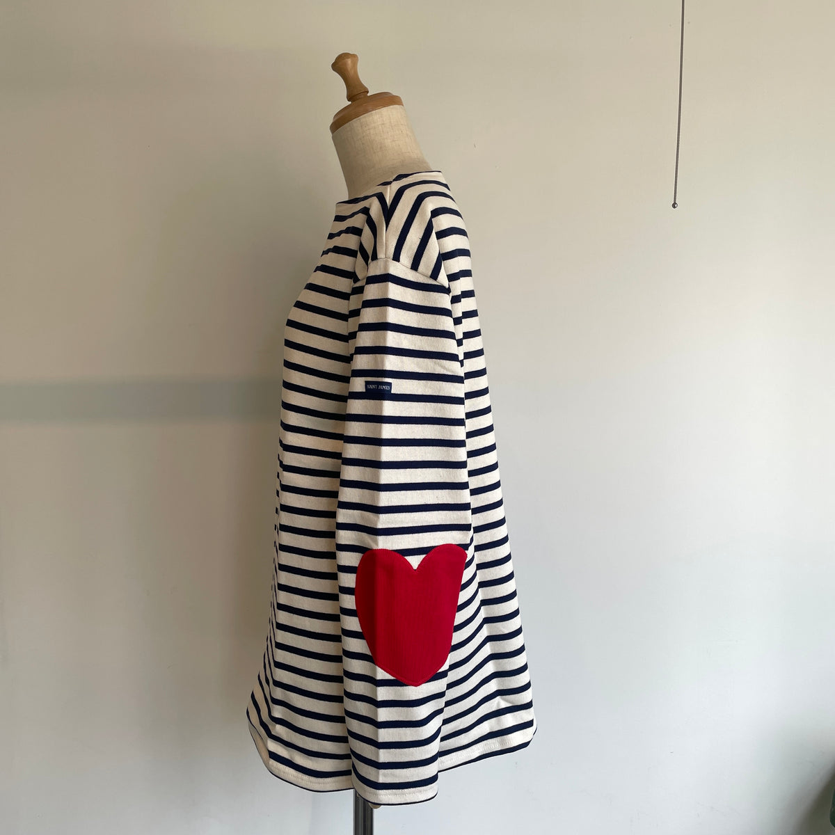 SAINTJAMES//OUESSANT HEART ELBOW PATCH  26F24JC OUES.COUD