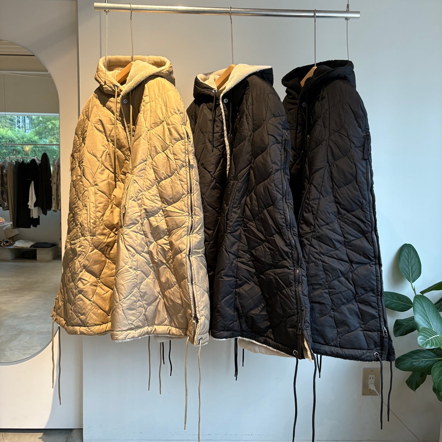 TAION//ミリタリーダウンケープCPML-1