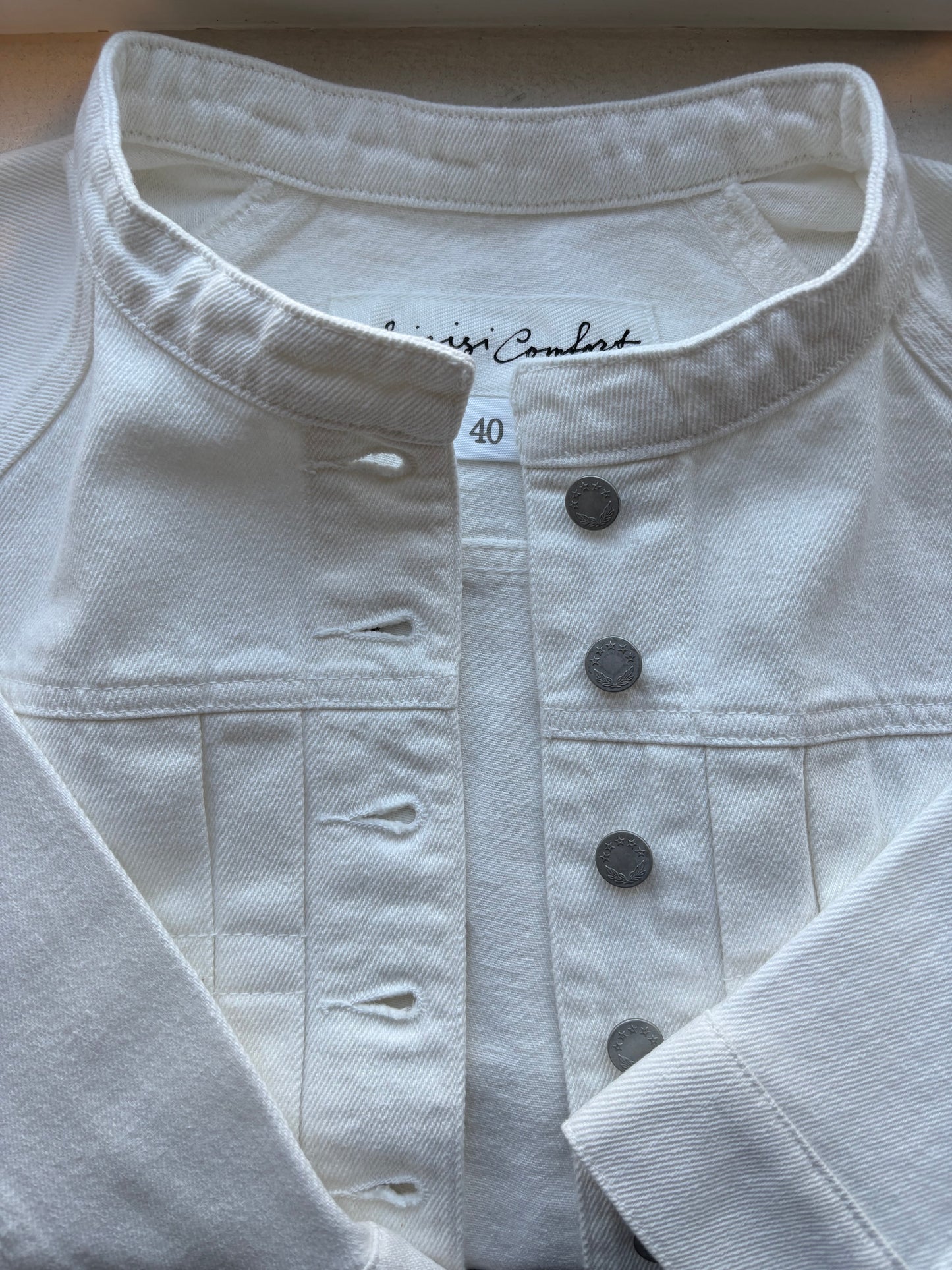 si si si//デニムジャケットミニ　2026-SS315