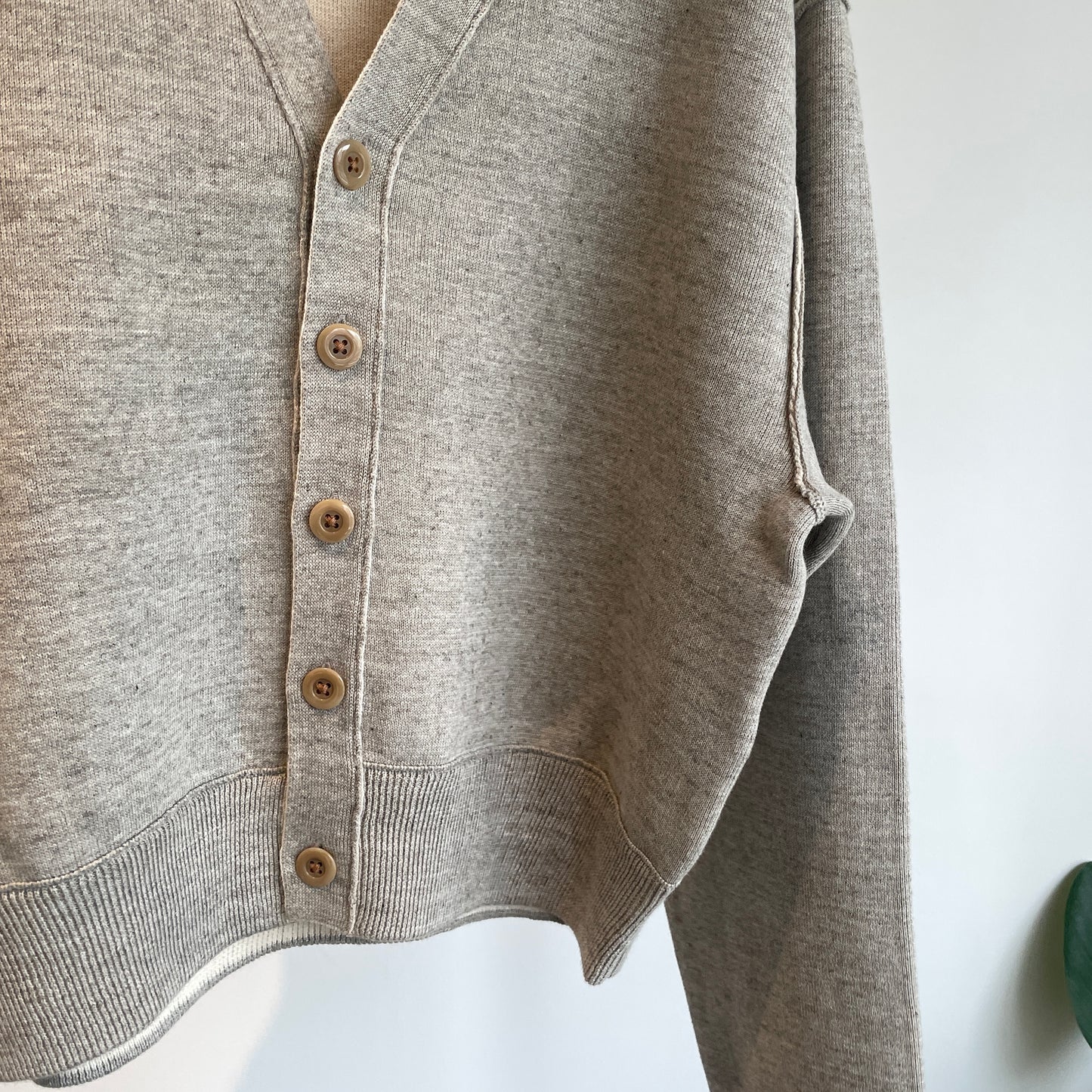 UNDYED //KNIT W FACEカーディガン　　UNS23ANCD042