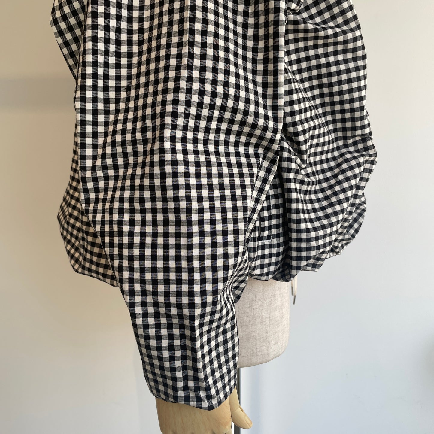 HAVERSACK //コットンシルクギンガムチェックZIPブルゾン 872624