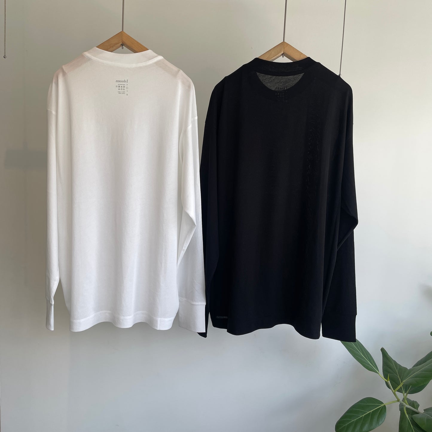 1 dozen //ペーパーコットンユニセックスロングスリーブ 770180