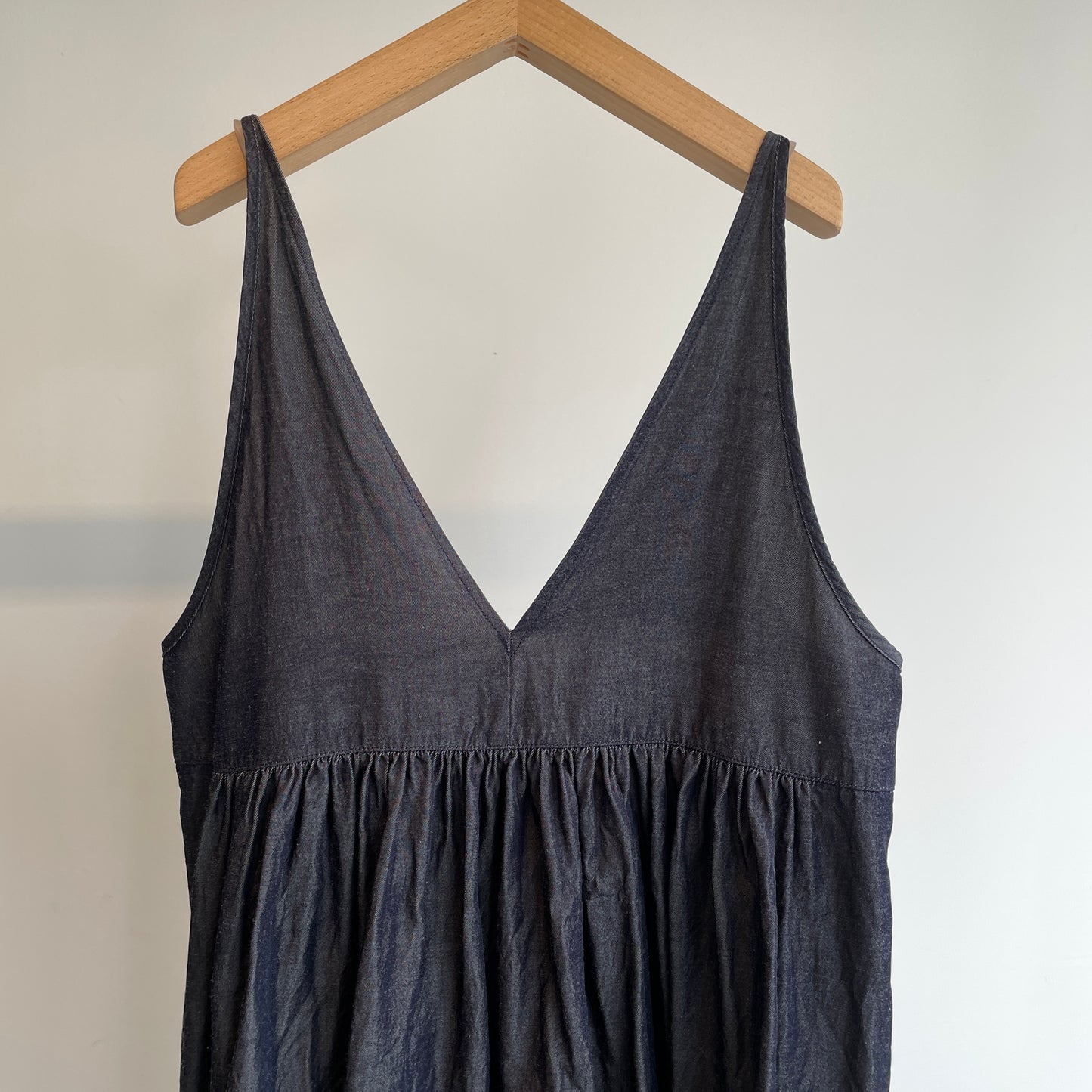 yuni//R/C soft denim cachecoeur bistier blouse 1701BL047261