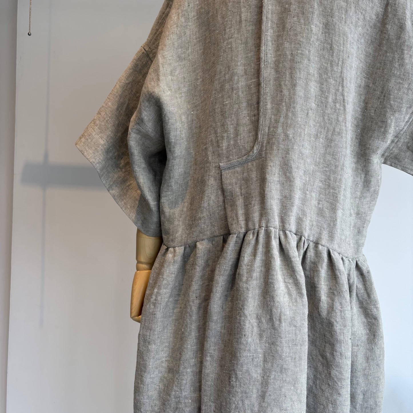 NATIVE VILLAGE//木の梢 ワイドスリーブドレス　31261-08311