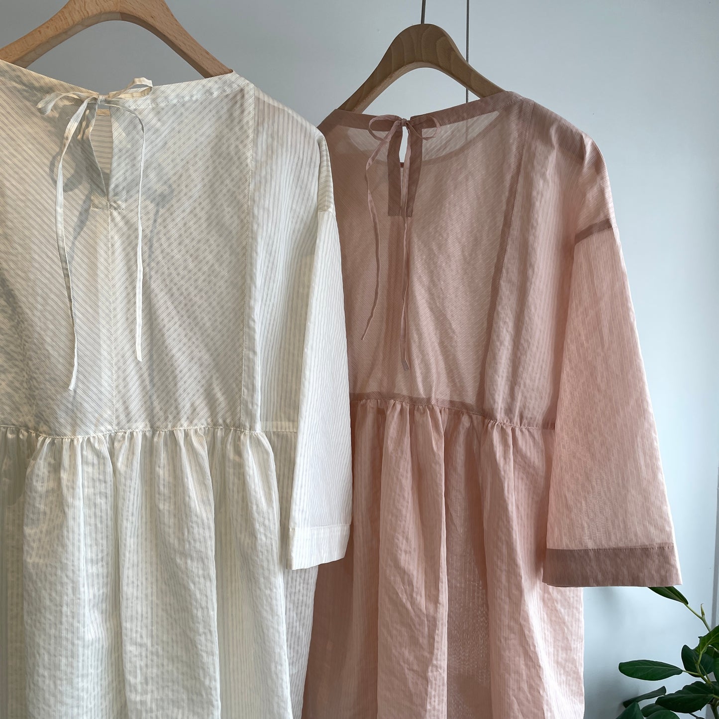 yuni //C/Pe stripe tunic tiered 2wayBL 1701BL028261