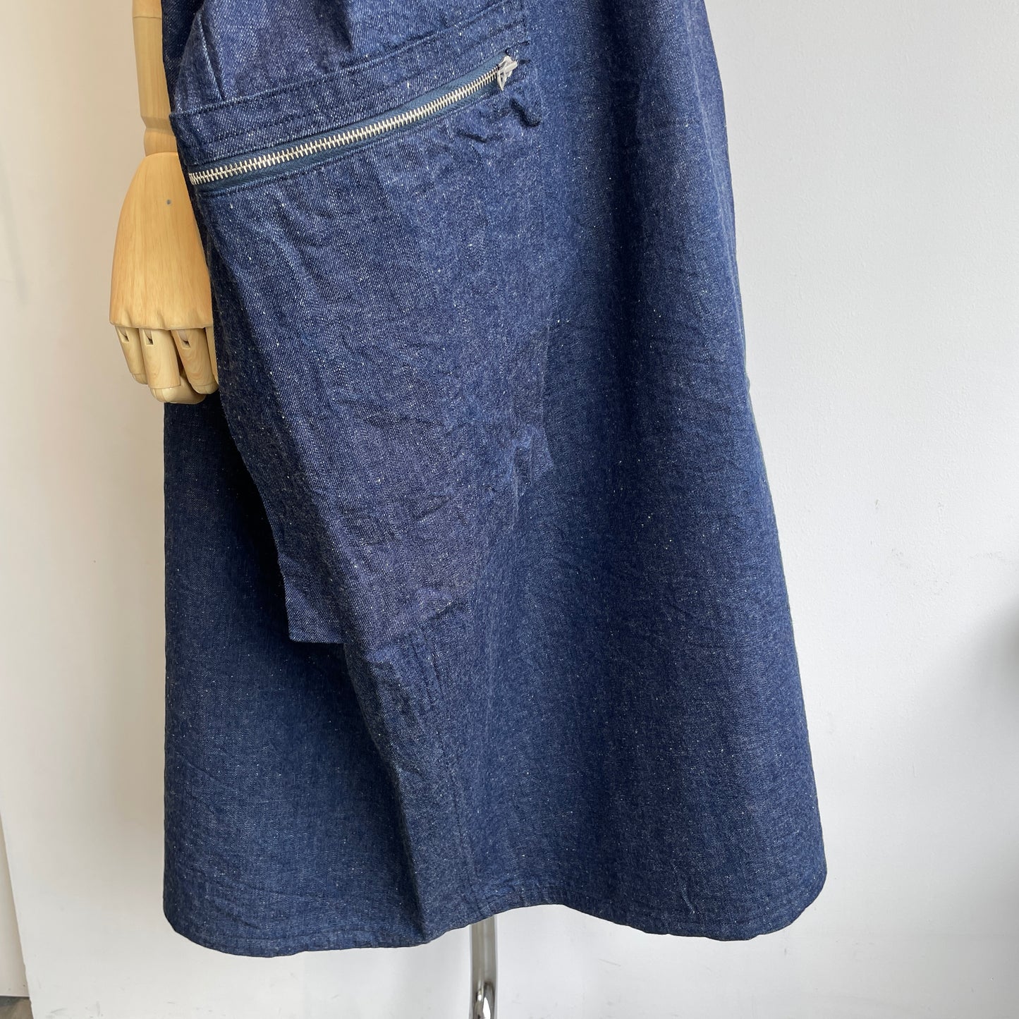 HAVERSACK//90zネップデニムサロペットスカート　362624