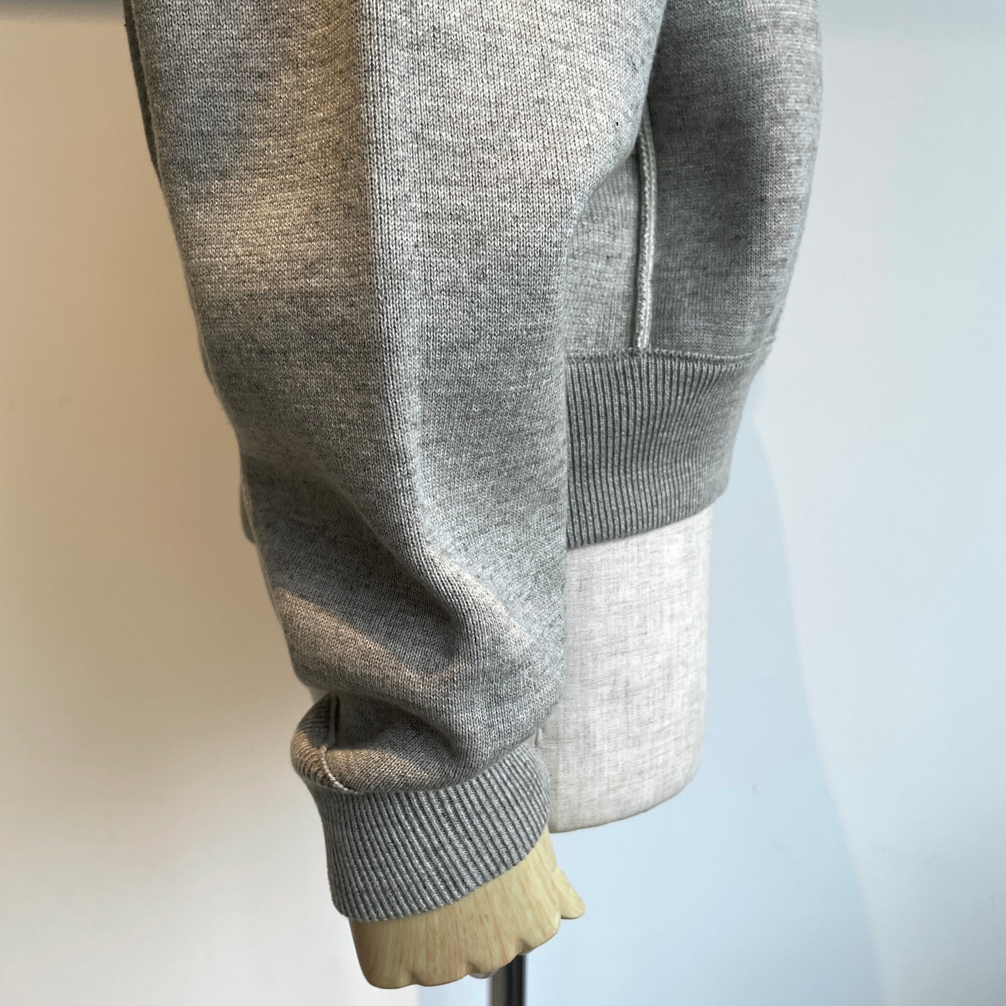 UNDYED //KNIT W FACE TRIM CREW PO USN24SKC060