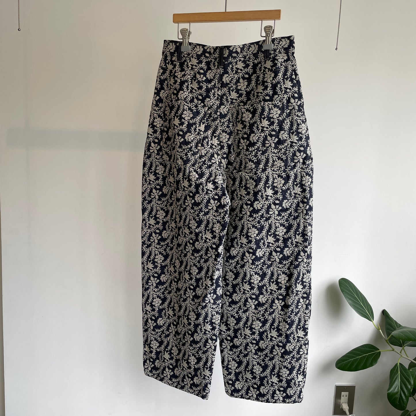 qiri//garden embroidery デニムパンツ　6301PT005262