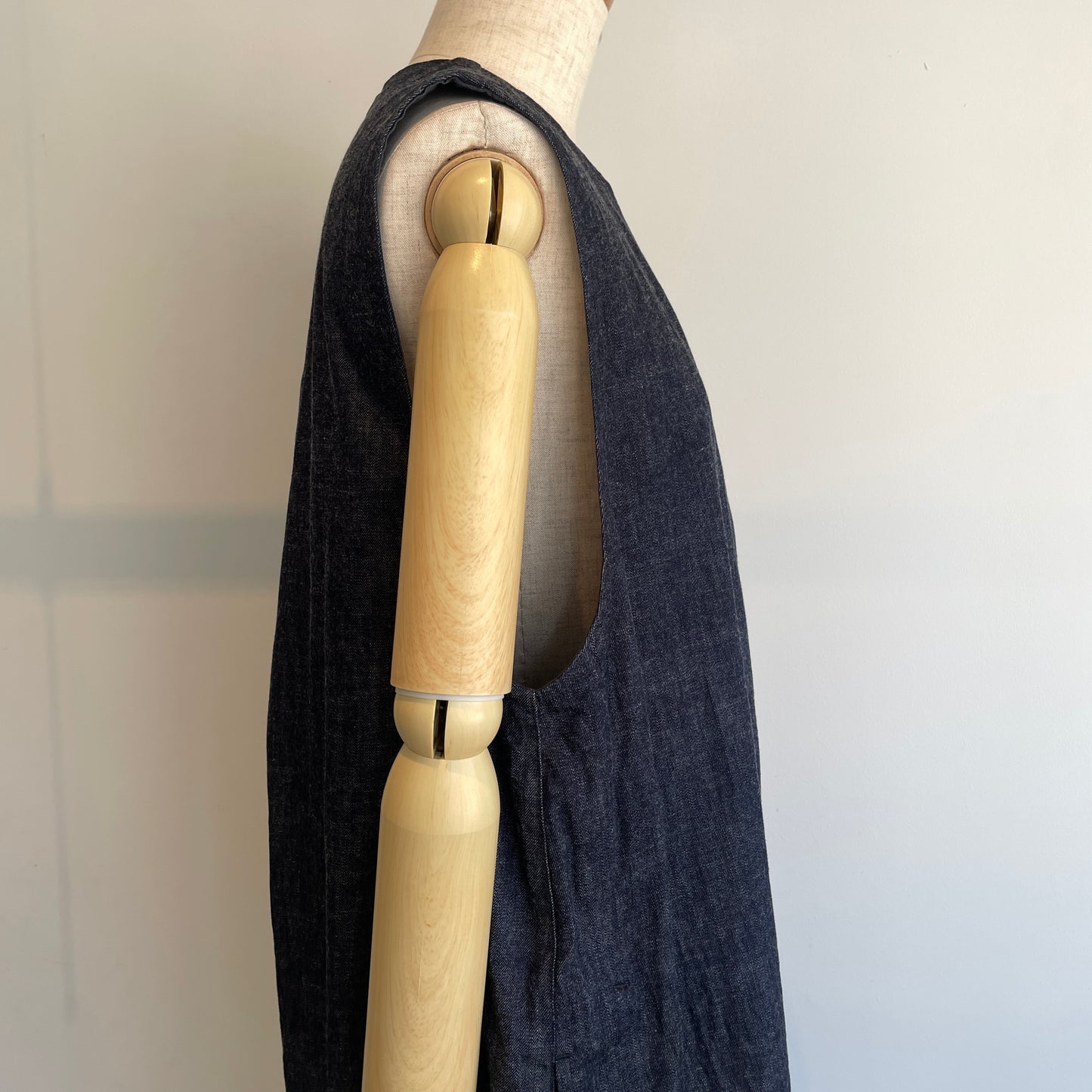 yuni//コットンライトオンス denim オールインワン　1701PT029261
