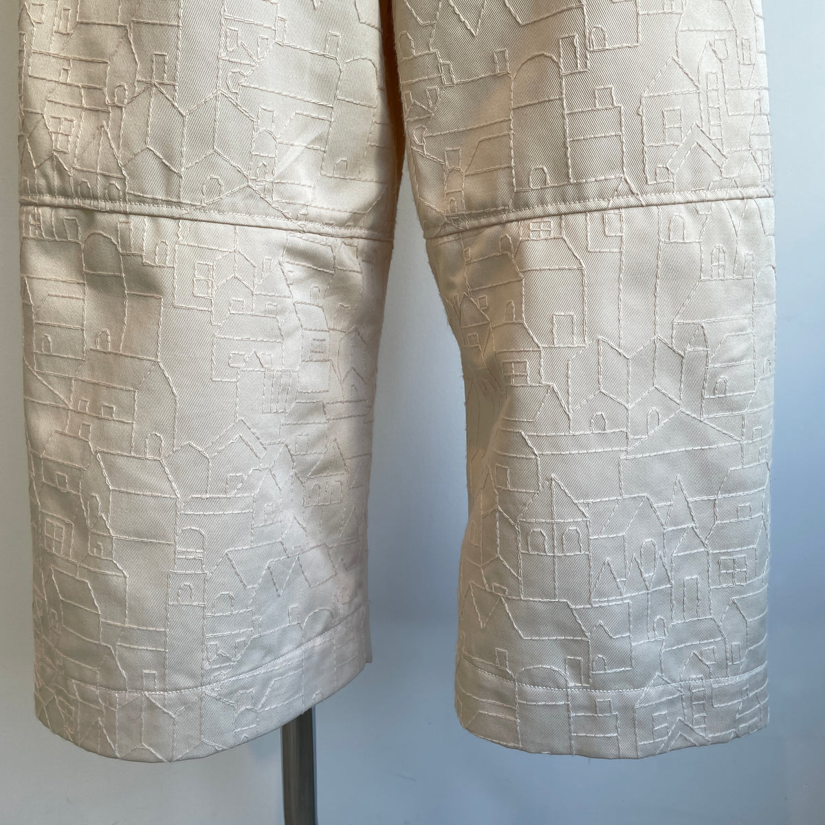 ASEEDONCLOUD【受注商品】//Townscape embroidery Robber trousers 271504