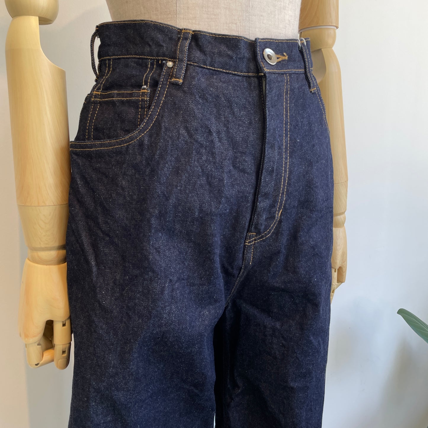 yuni//Cotton 11oz denim 5pkt commonパンツ 1701PT003262