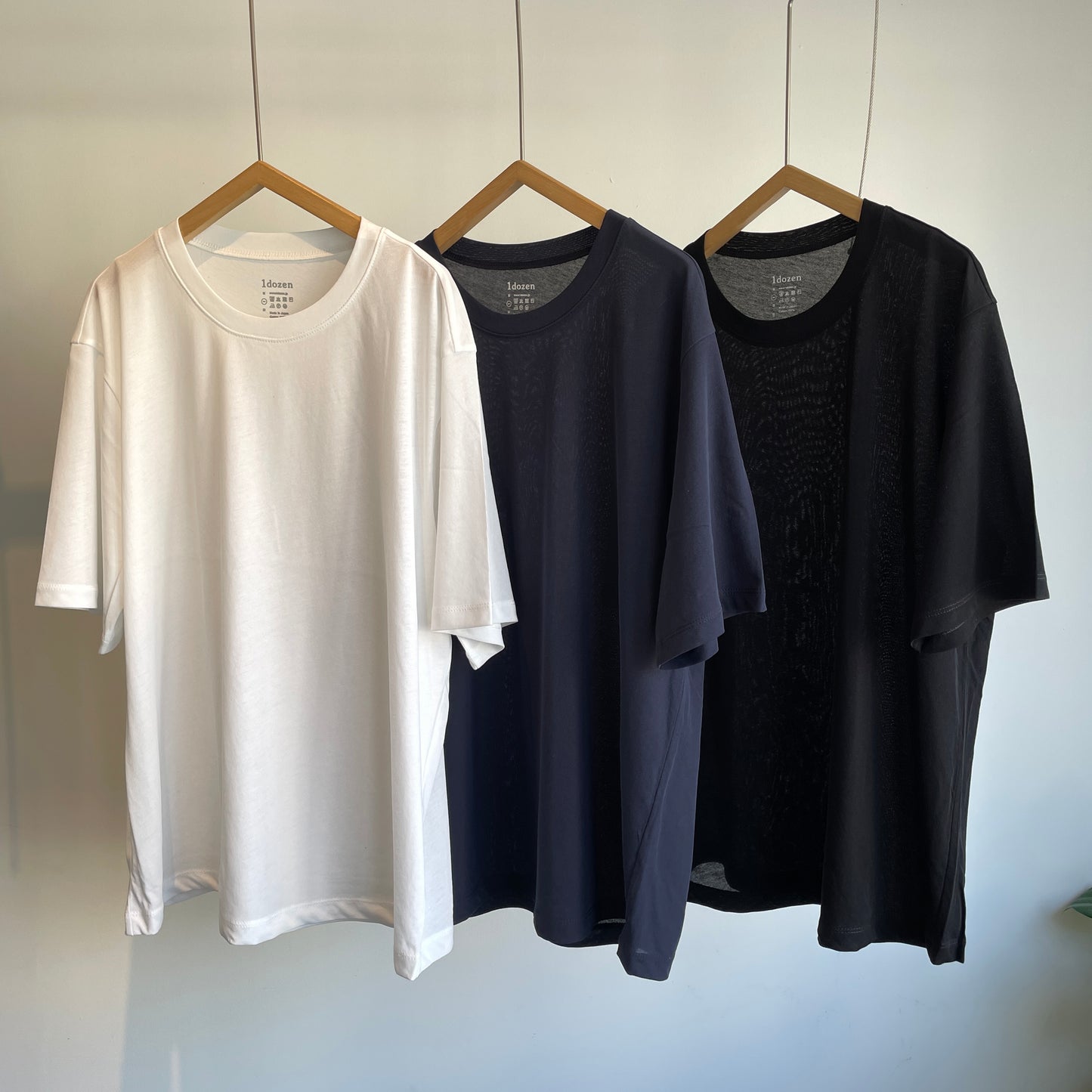 1 dozen//ペーパーコットンユニセックスTシャツ　770156