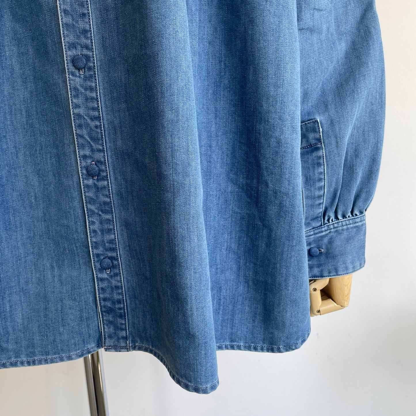 porter des boutons//タックカラーシャツ　P21-1-013