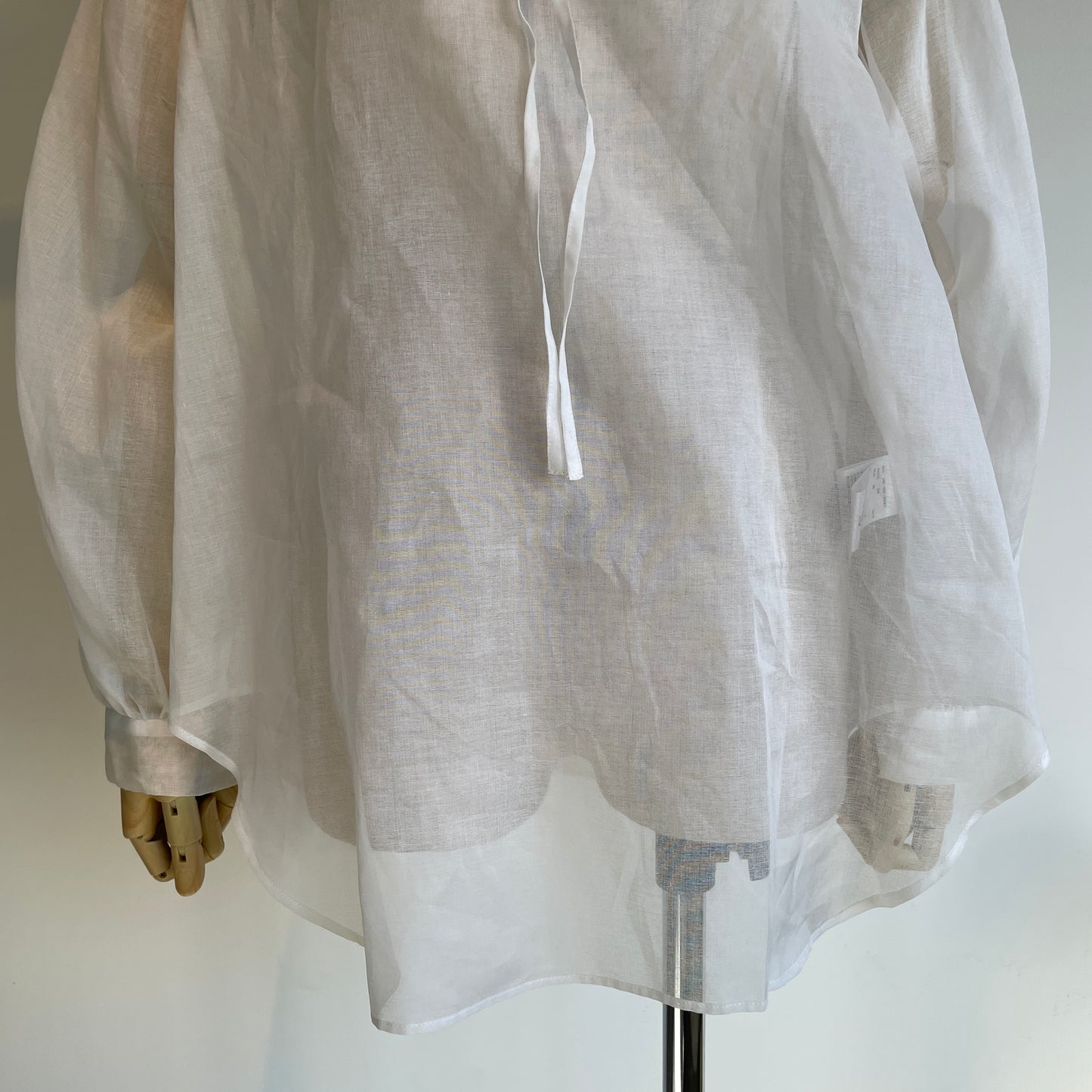 Heriter //コットンオーガンジーフリルカラーブラウス　H0-00-3065