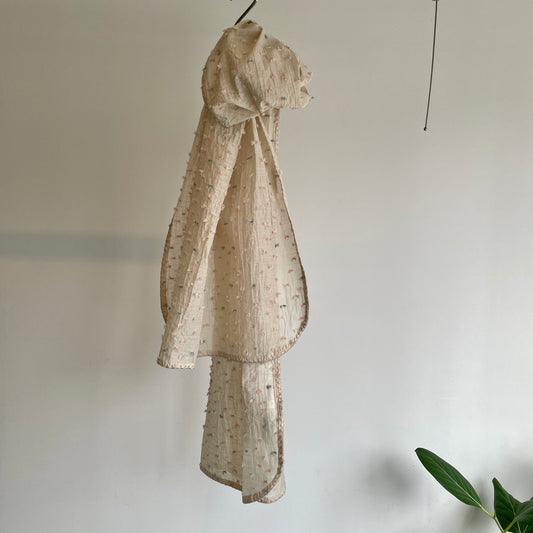 qiri//花吹雪’ jacquard ストール 6301CU001261