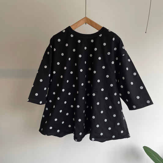 handsofcreation//60/2天竺ドットptハーフSフレアT 01610820