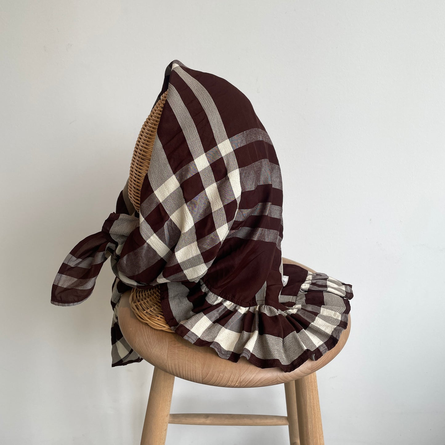buoy buoy//Last Summer CHECK SCARF 2701MF002261