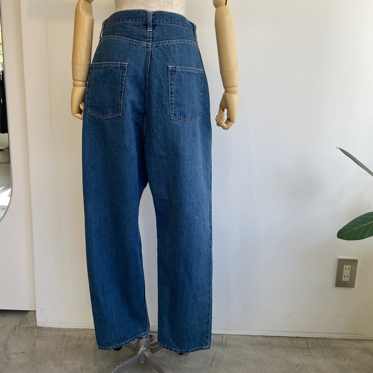 handsofcreation//C/Liデニムセルビッチテーパード5PKT パンツ　02440313