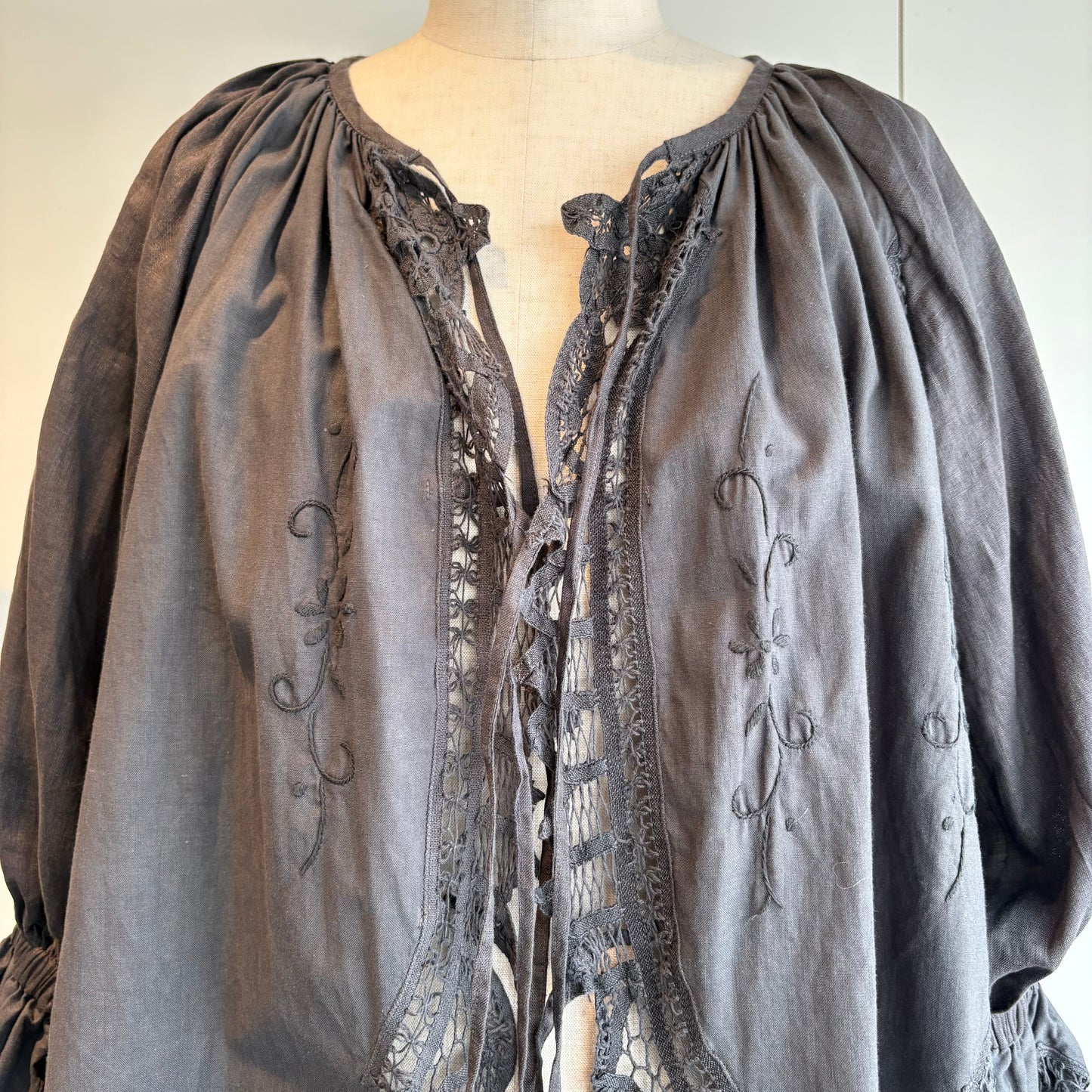 heriter//batten parts blouse  H0-00-3081