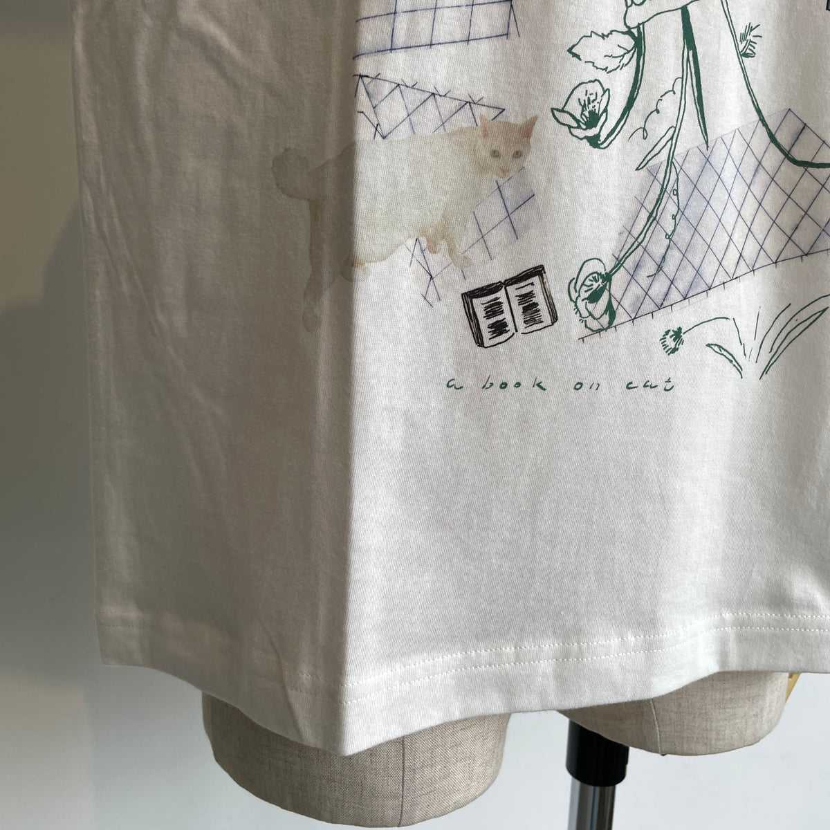 sweetlittlenothing//catpower ロングスリーブTシャツ
