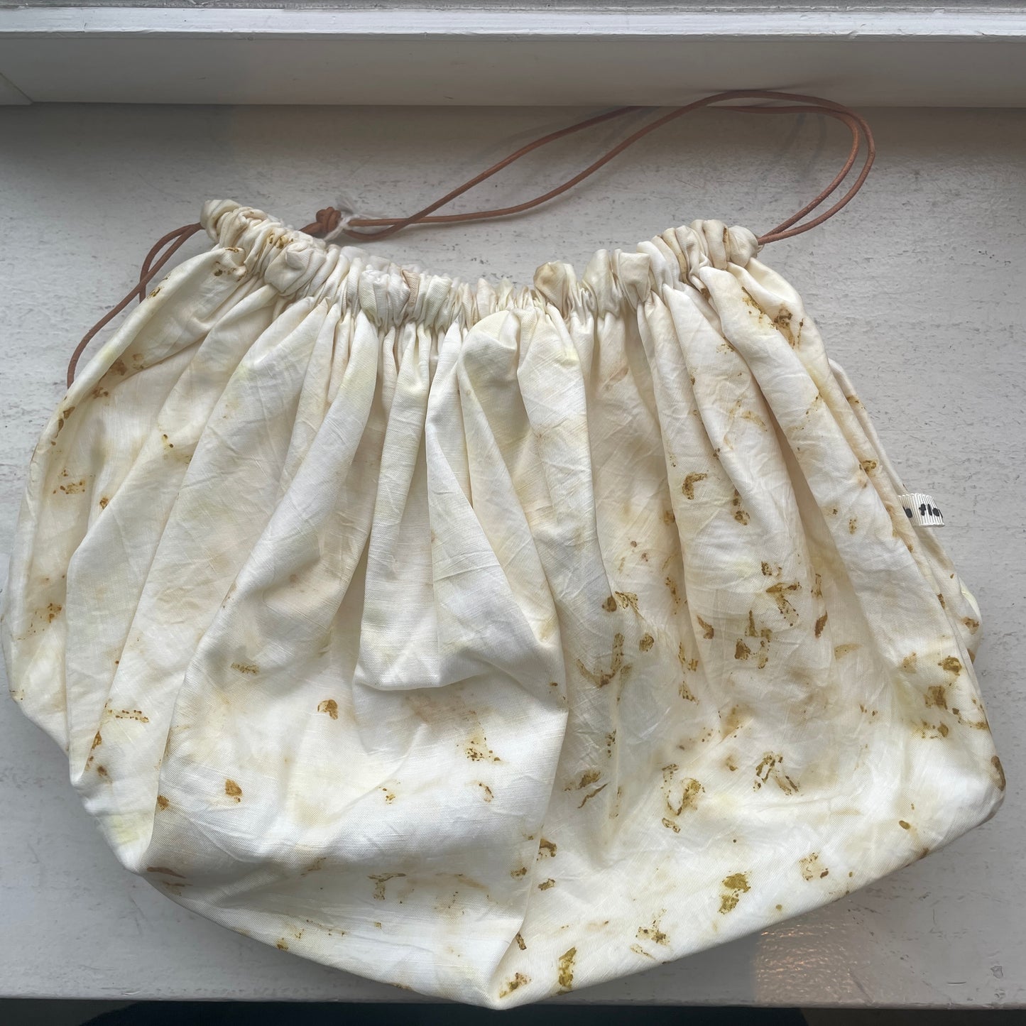 Oo//bundle dye まる巾着L