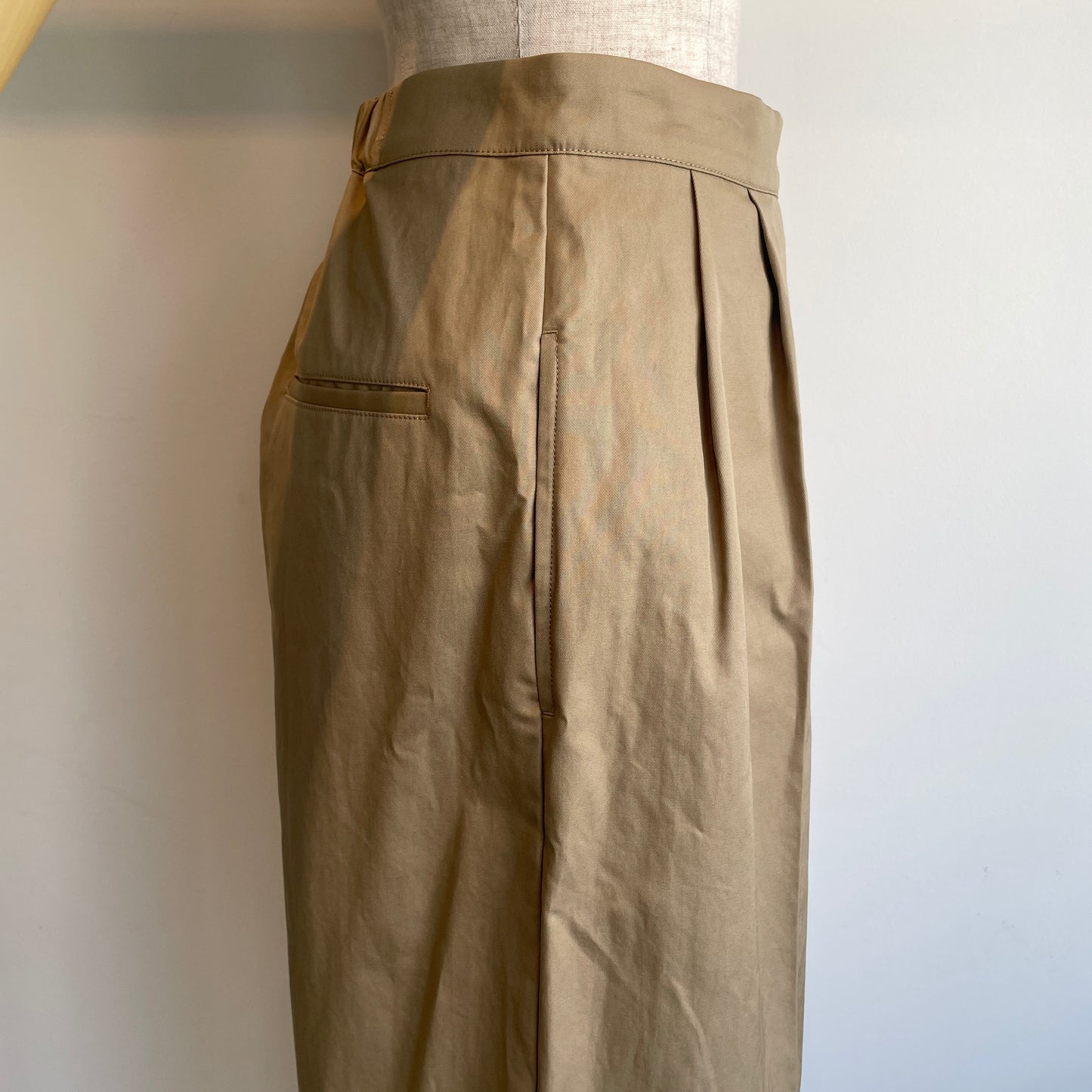 yuni//master seed Cotton chino wrap パンツ　1701PT007262