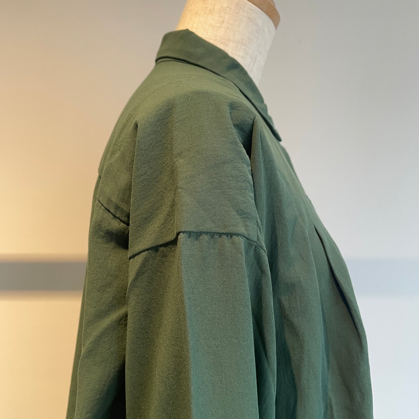 handsofcreation//100/2強撚ガスボイルビエラ フロントタックSHBL 02540615