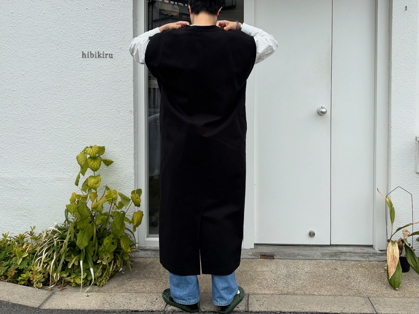 SIHIRAI//TUCK-ONE-PIECE DRESS       CHAW 25-5115 (DD)