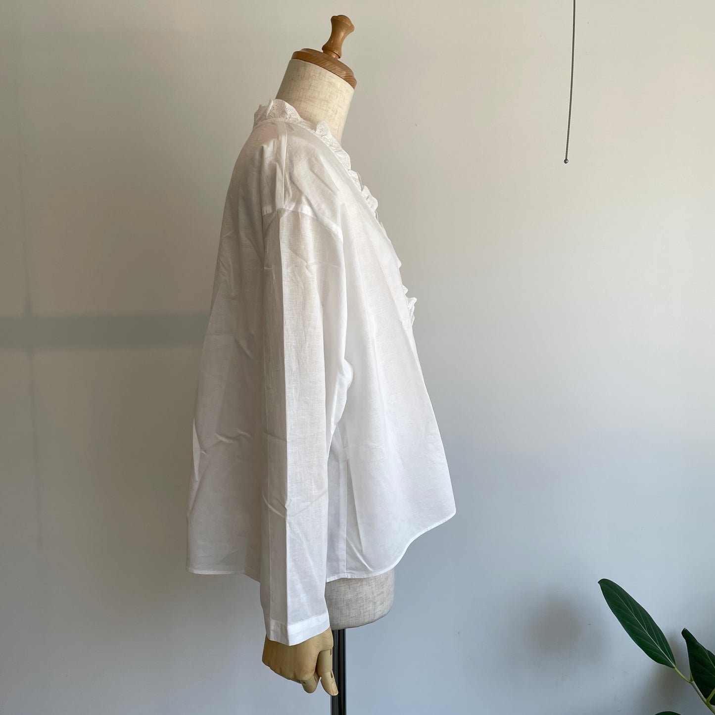 handsofcreation//60/-C／LリネンローンカシュクールBL 01620622