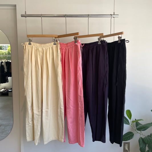 yuni//R/C twill product dye drawstrings パンツ　1701PT008262