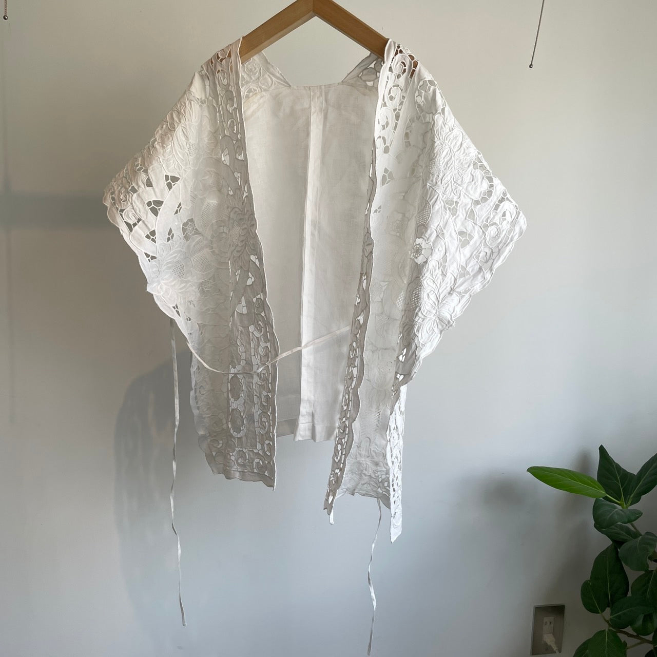 heriter//cutwork parts gilet H0-00-3029