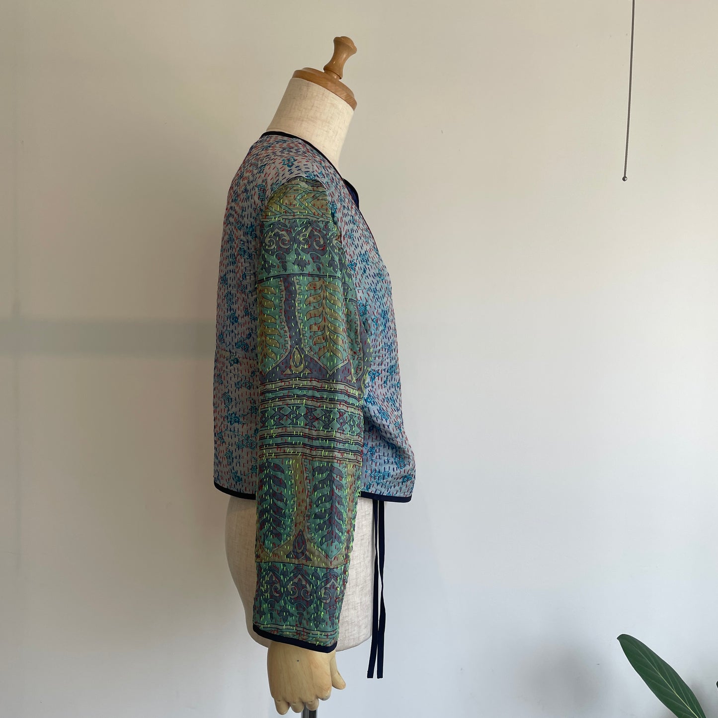 heriter//kantha embroidery jacket H0-00-3071
