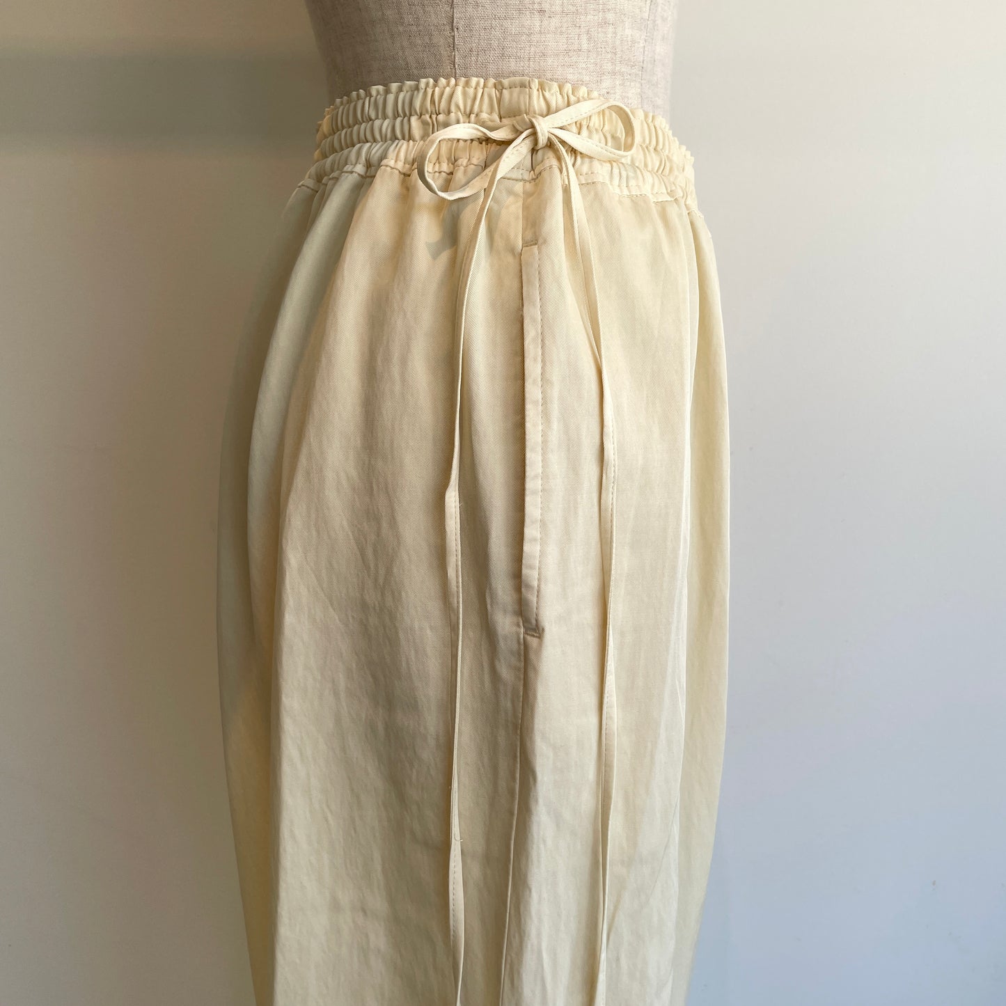 yuni//R/C twill product dye drawstrings パンツ　1701PT008262