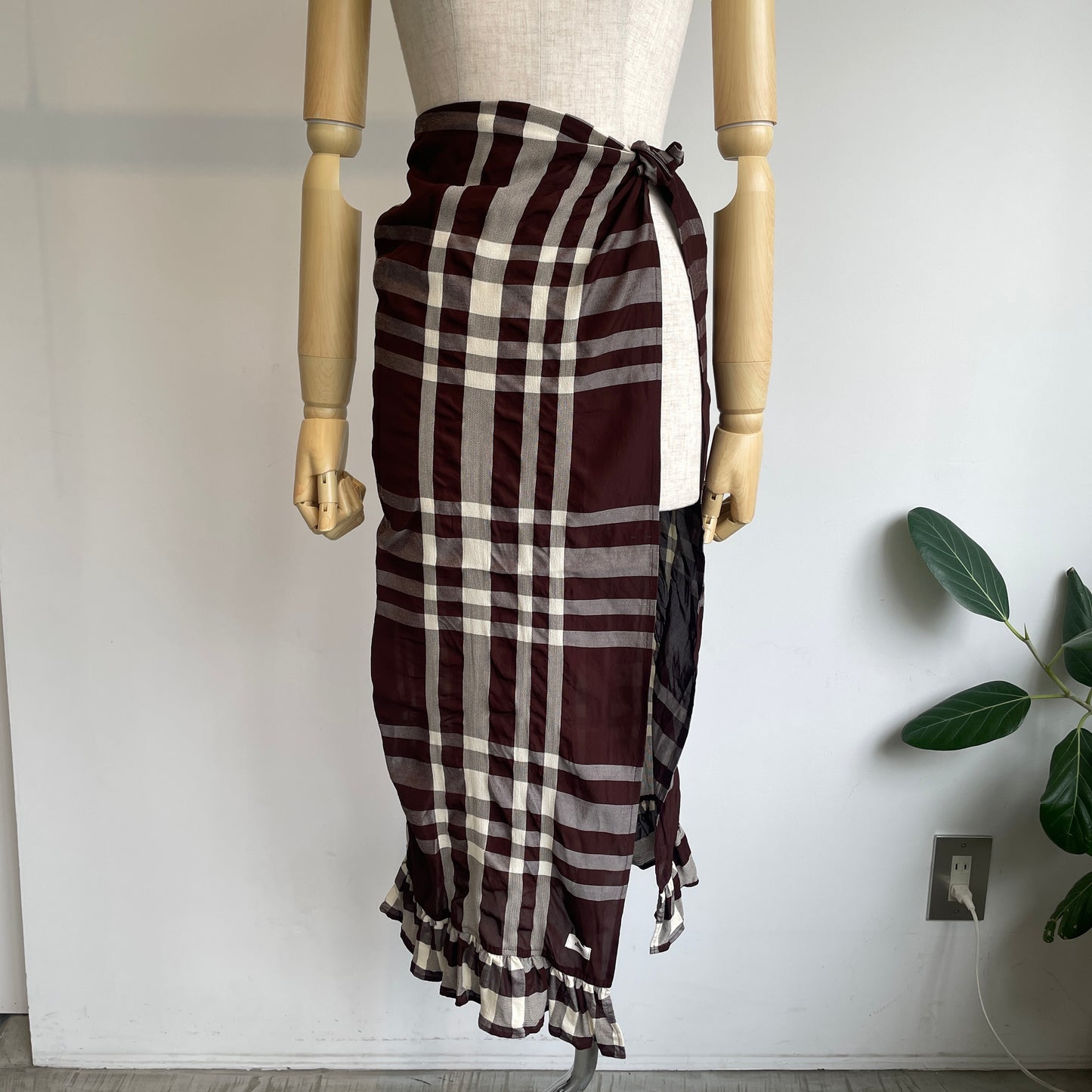 buoy buoy//Last Summer CHECK SCARF 2701MF002261