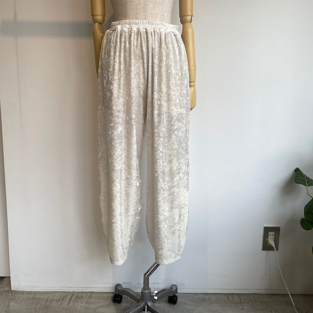 buoy buoy//recycle VELOUR CURVE パンツ　2701PT006262